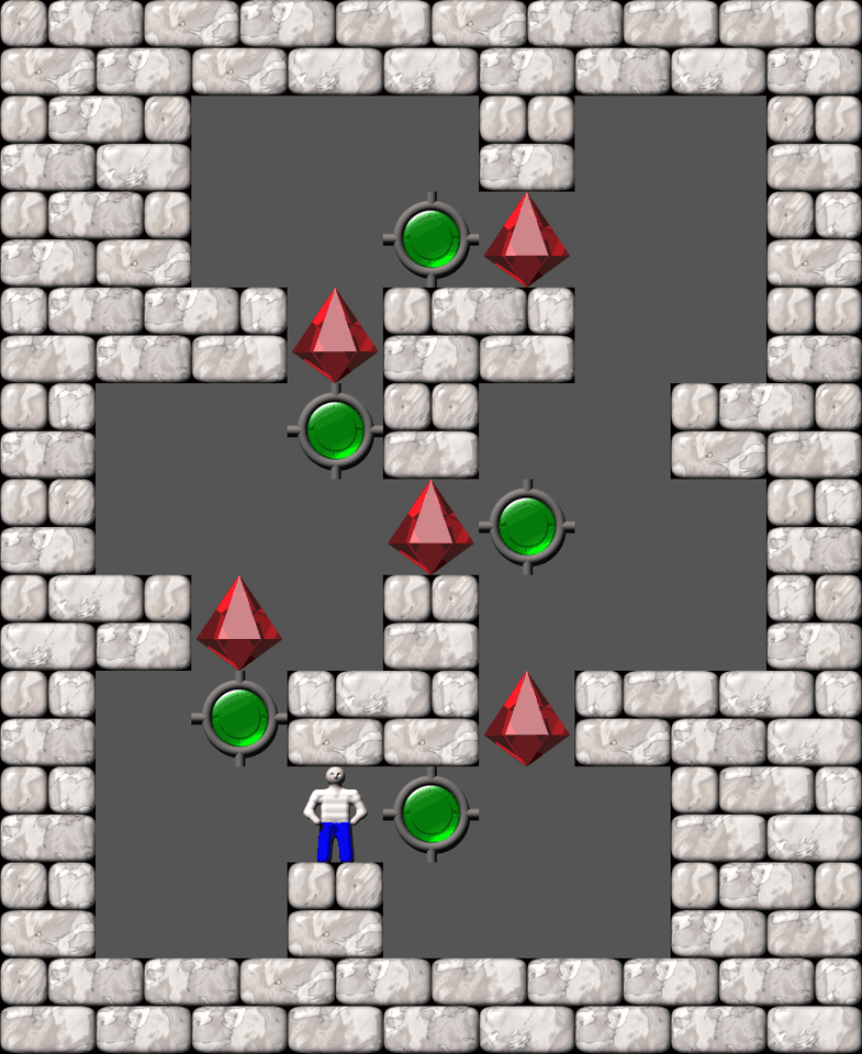 Sokoban More Bugs collections level 29